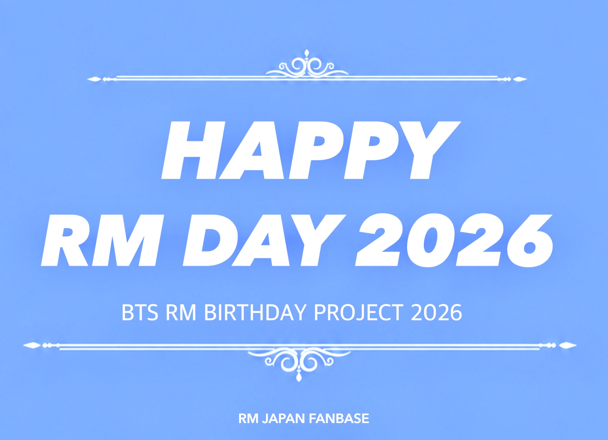 RM BIRTHDAY PROJECT 2026